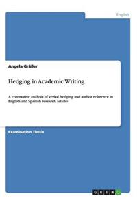 Hedging in Academic Writing