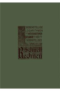 Siebenstellige Logarithmen Und Antilogarithmen