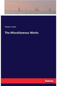 The Miscellaneous Works