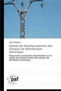 Sûreté de Fonctionnement Des Réseaux de Distribution Électrique