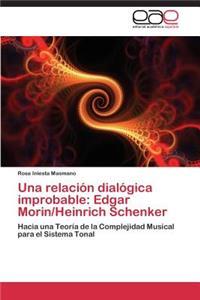 relación dialógica improbable