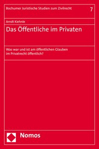 Das Offentliche Im Privaten