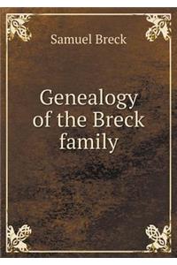 Genealogy of the Breck Family