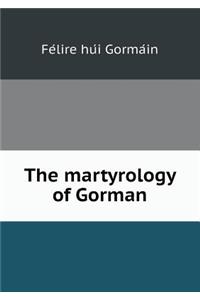 The martyrology of Gorman