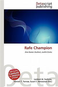 Rafe Champion