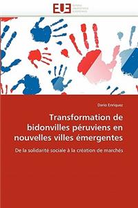 Transformation de Bidonvilles P�ruviens En Nouvelles Villes �mergentes