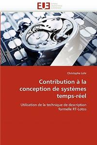 Contribution À La Conception de Systèmes Temps-Réel