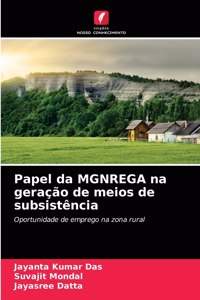 Papel da MGNREGA na geração de meios de subsistência