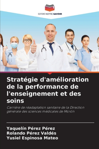 Stratégie d'amélioration de la performance de l'enseignement et des soins