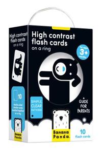 High Contrast Flash Cards on a