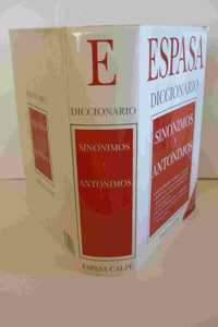 Diccionario Sinonimos y Antonimos/ Synonyms and Antonyms Dictionary