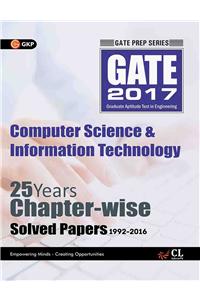 GATE Papers Computer Science & It 2017 Solved Papers 25 Years (Chapter Wise)