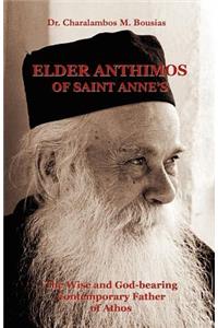 Elder Anthimos Of Saint Anne's