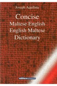 Concise Maltese-English-Maltese Dictionary