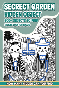 Secrect Garden Hidden Object Picture Book For Adults