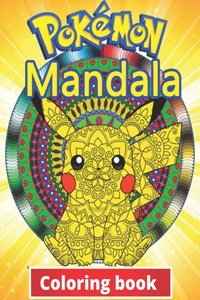 Pokemon Mandala Coloring Book