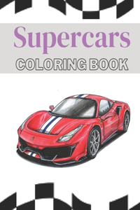 Supercars Coloring Book