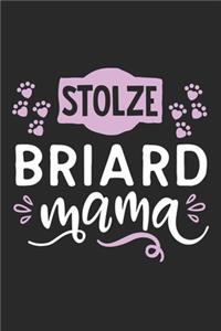 Stolze Briard Mama