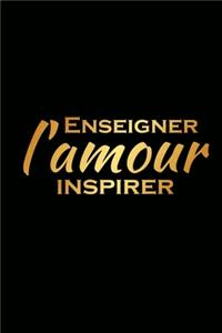 Enseigner l'amour inspirer