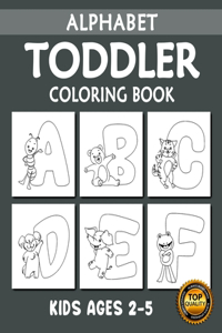 Toddler Alphabet Coloring Book