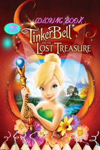 Tinkerbell and the lost treasure coloring book