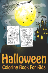 Halloween Coloring Book For Kids