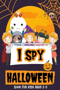 I Spy Halloween Book For Kids Ages 2-5