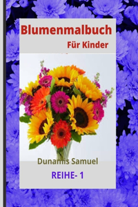 Blumenmalbuch Für Kinder