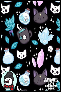 A Million Christmas Cats Coloring Book