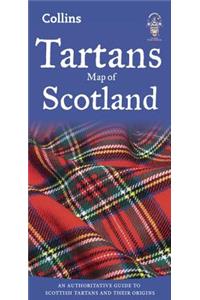 Tartans Map of Scotland