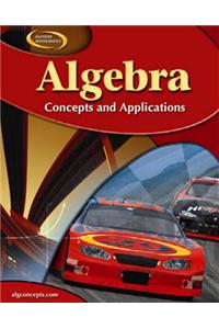 Algebra: Concepts and Applications, Student Edition