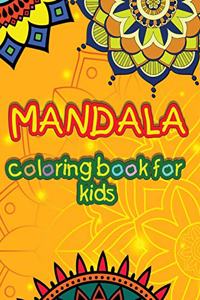 Mandala coloring book for kids
