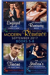 Modern Romance September 2017 Books 5 - 8