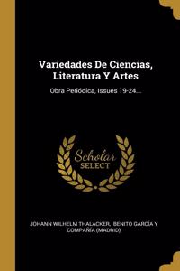 Variedades De Ciencias, Literatura Y Artes