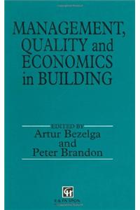 Management, Quality and Economics in Building