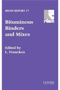 Bituminous Binders and Mixes