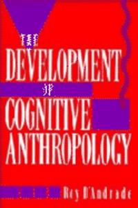 Development of Cognitive Anthropology