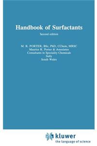 Handbook of Surfactants