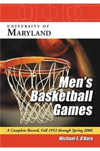 University of Maryland Men's Basketball Games