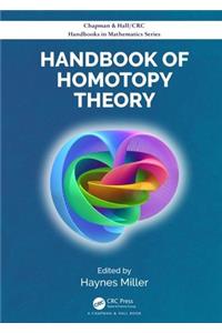 Handbook of Homotopy Theory