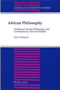 African Philosophy