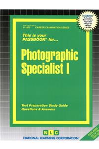 Photographic Specialist I