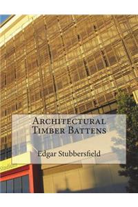 Architectural Timber Battens