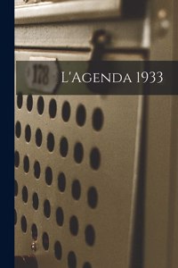 L'Agenda 1933