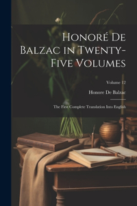 Honoré de Balzac in Twenty-five Volumes