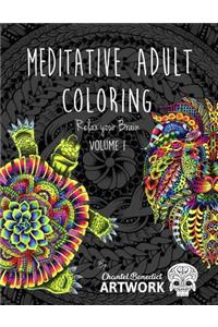 Meditative Adult Coloring