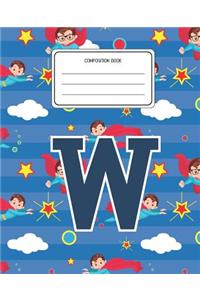 Composition Book W