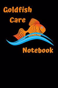 Goldfish Care Notebook