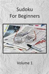 Sudoku for Beginners, Volume 1