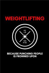 Weightlifting Notebook - Logbook - Workbook - Training Journal